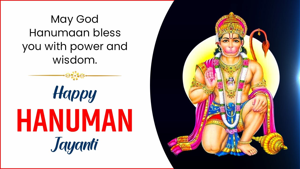 Hanuman Jayanti Wishes In English, Poster, Images, Status, SMS ...