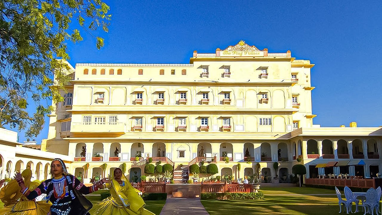 The Raj Palace Jaipur Soak The Utmost Luxury With Beautified With Gold And Silver Work