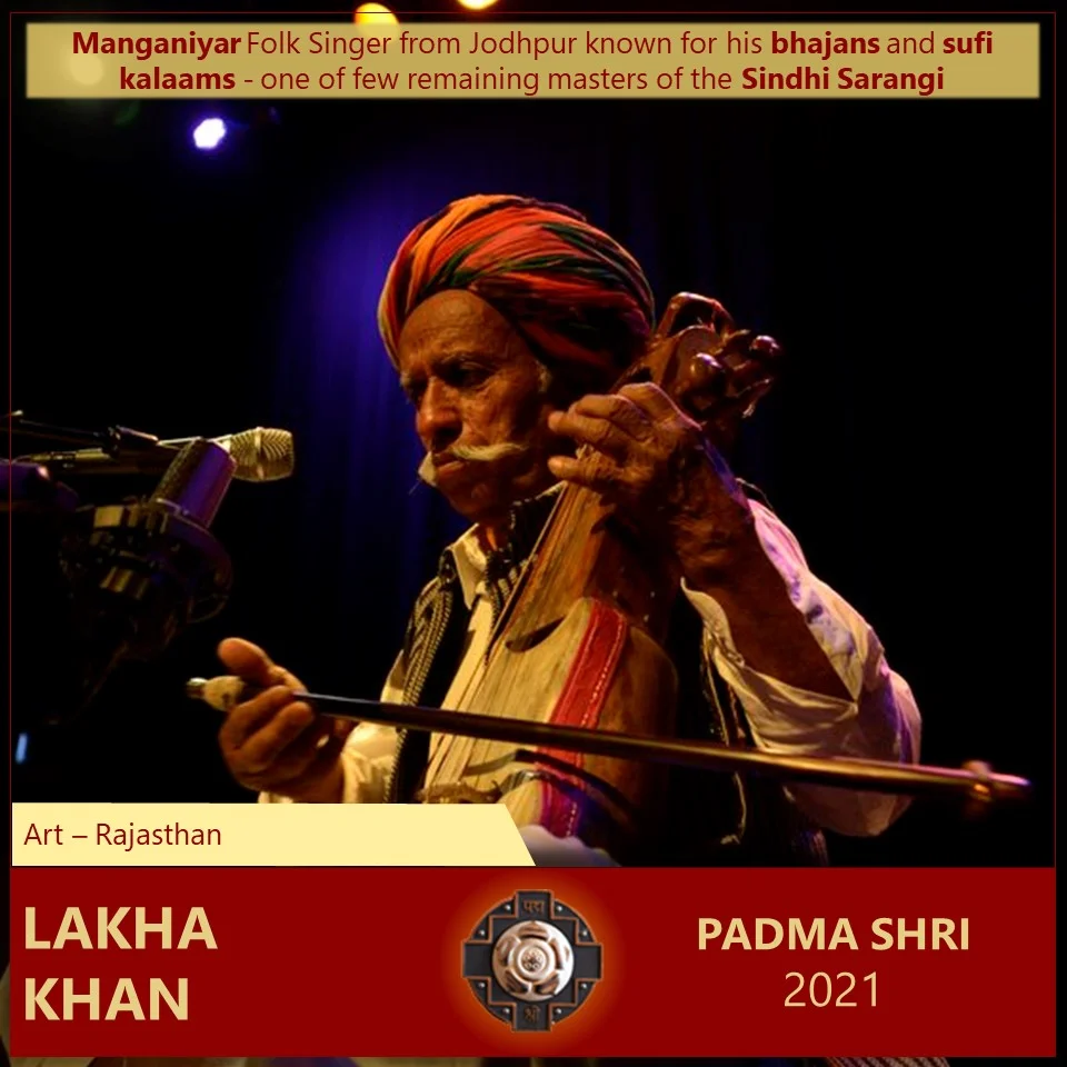 Padma Awards: These four from Rajasthan honored with Padma Shri