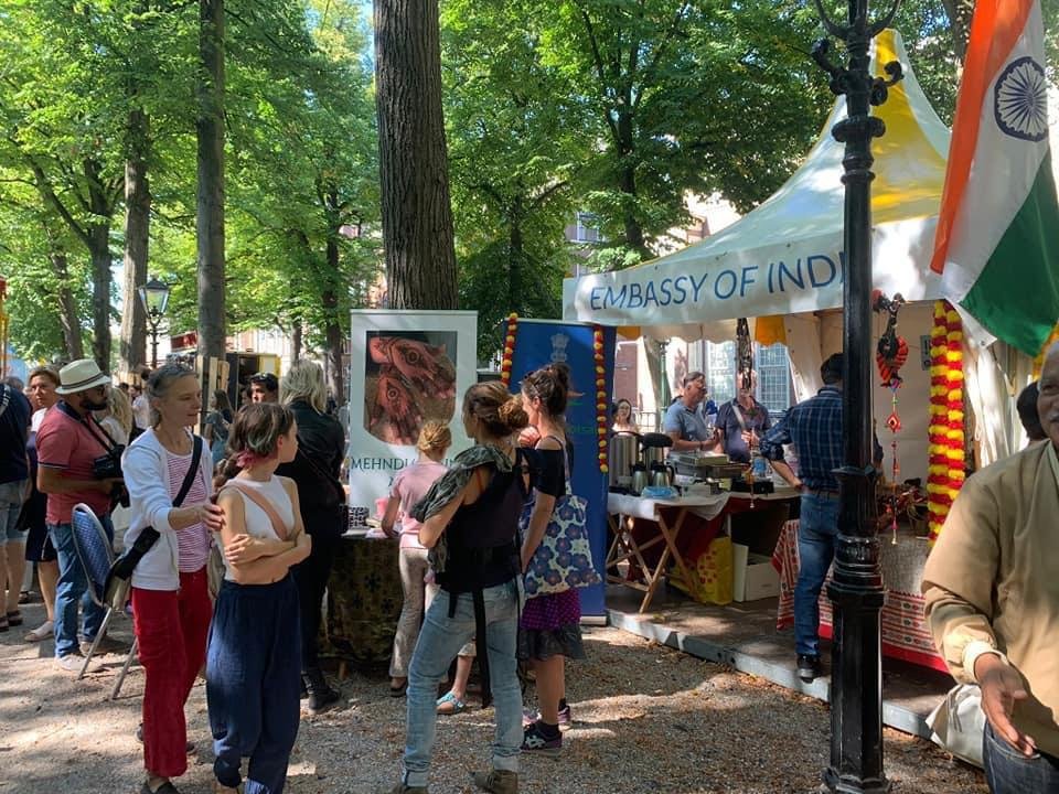 The Embassy of India showcases its culture at the International Market of the Embassy Festival 2022! 1 The Embassy of India showcases its culture at the International Market of the Embassy Festival 2022!