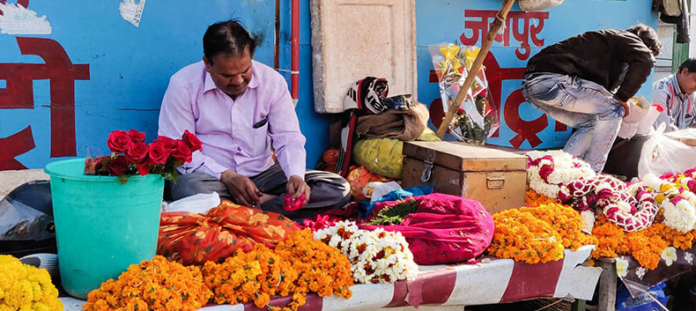 Jaipur Flower Market