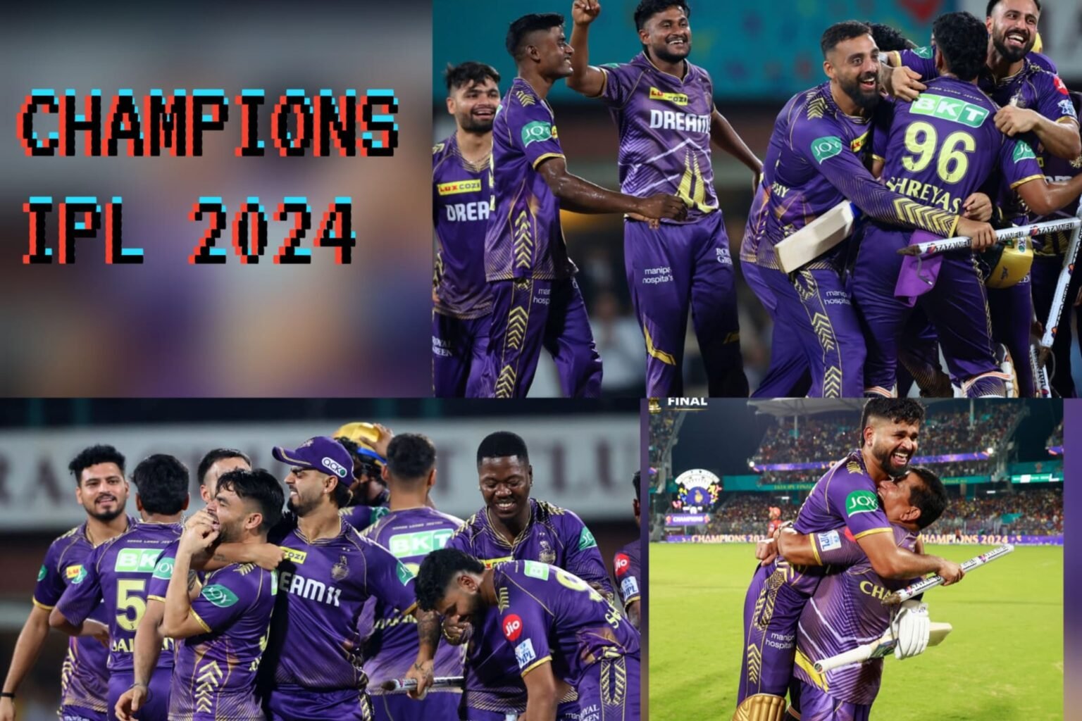 IPL 2024 KKR wins the title after 10 years EBNW Story