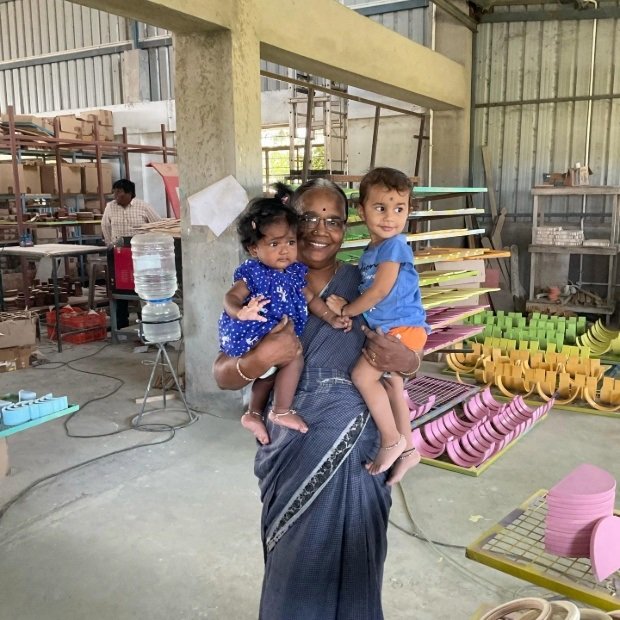 Meet the 63-Year-Old Woman Behind a ₹1 Crore Wooden Toy Venture Empowering Rural Women 1 Meet the 63-Year-Old Woman Behind a ₹1 Crore Wooden Toy Venture Empowering Rural Women