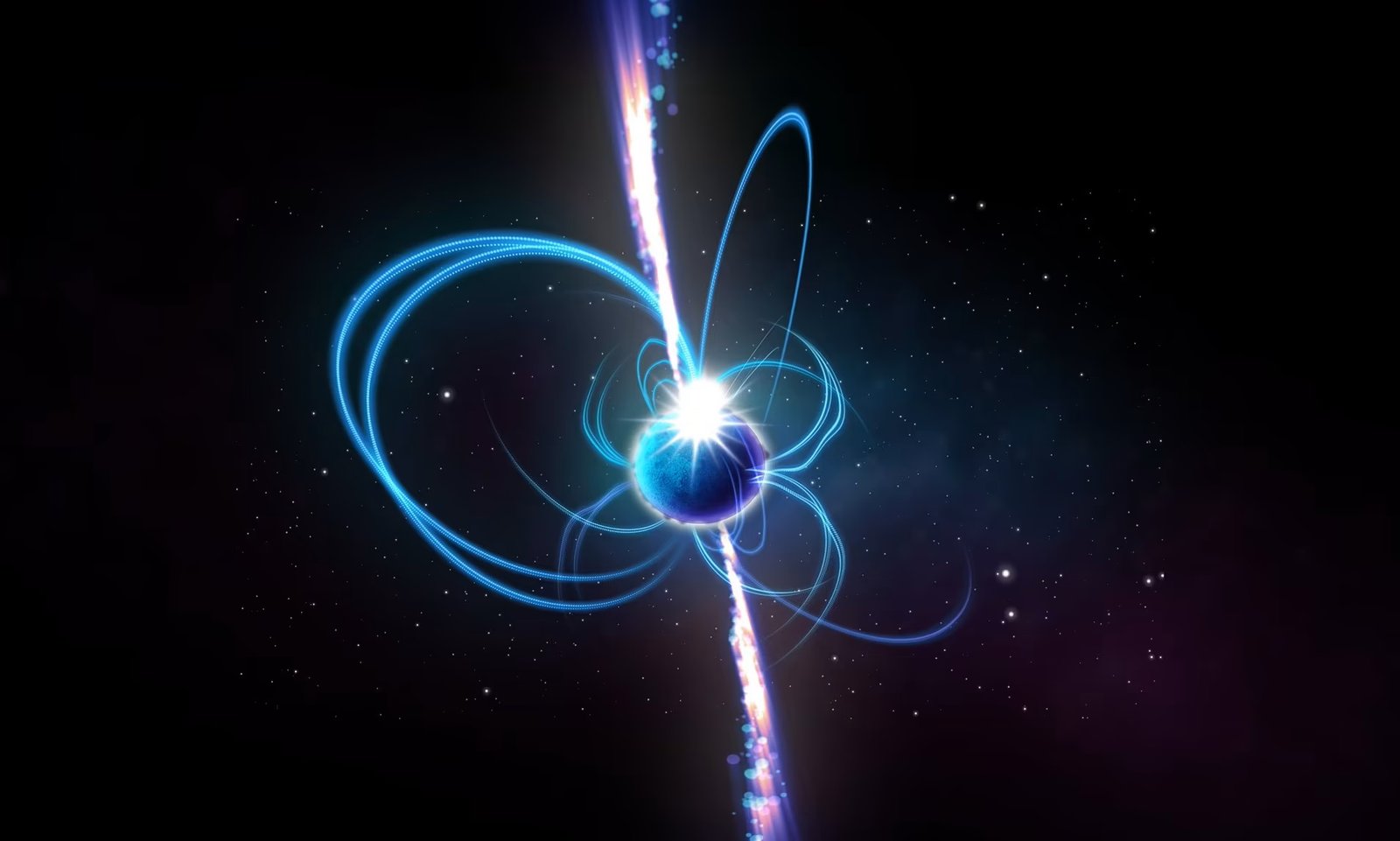 A Message For Aliens? Mysterious Blue Light Shoots Into The Sky From ...