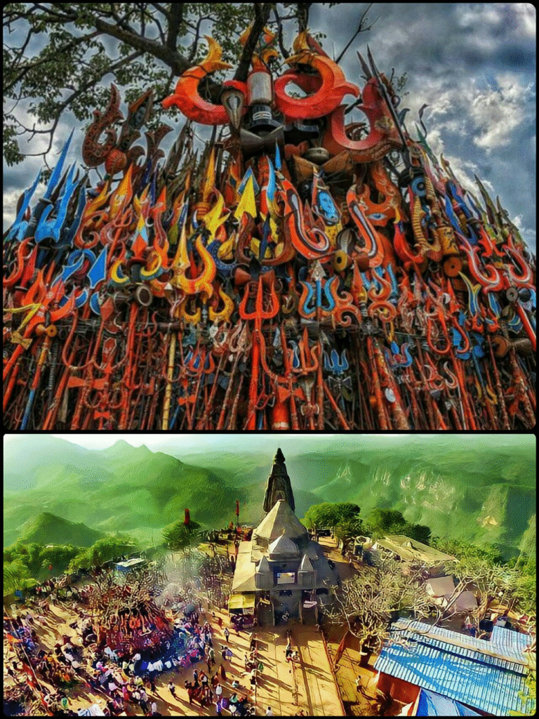 Chauragarh Temple in Pachmarhi: Trekking to One of Satpura’s Holiest Shrines"