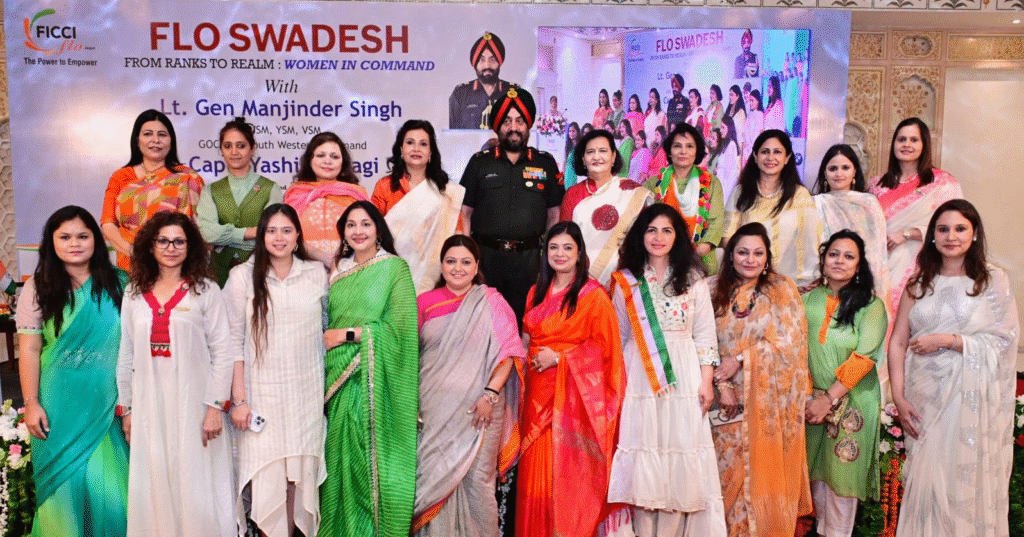 Captain Yashika Bespeaks a Tale of Grit and Courage at 'FLO SWADESH – From Ranks to Realm: Women in Command' in Jaipur. Watch Out Pics of Power-Packed Session...