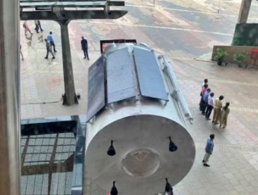 ISRO Reveals Bharatiya Antariksh Station Prototype During National Space Day, Marking A Bold Step Toward India's Orbital Future With Plans For Full Deployment By 2035.