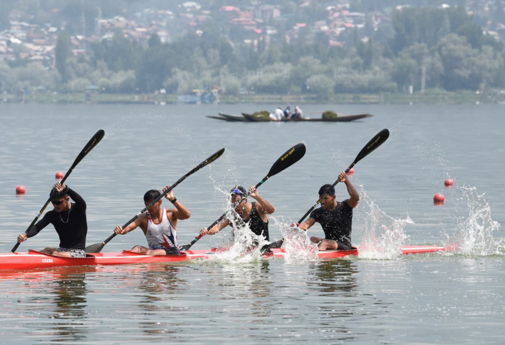 Khelo India Water Sports Festival 2025 Kicks Off in Srinagar