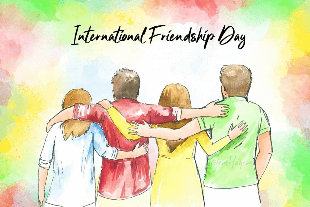 Friendship Day 2025: Here Comes Wishes, Posters and WhatsApp Messages...