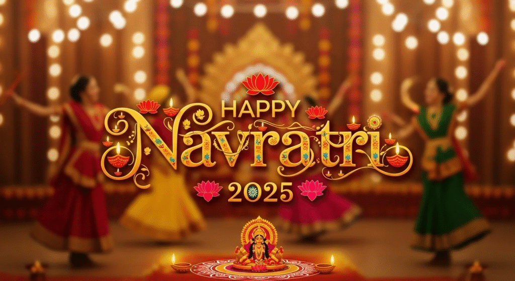 Happy Navratri 2025: Warm Wishes, Quotes, Greetings and Messages in Hindi & English for Social Media 1 Happy Navratri 2025: Warm Wishes, Quotes, Greetings and Messages in Hindi & English for Social Media