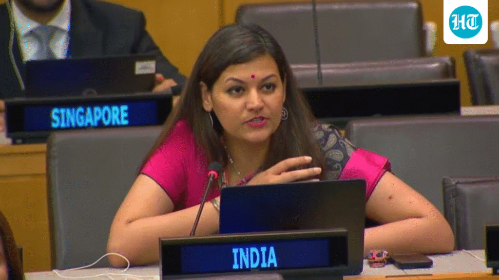 Watch Petal Gahlot Singing a Song in Video: The Young Officer Who Slammed Pak at UN is Wonderful Singer too...