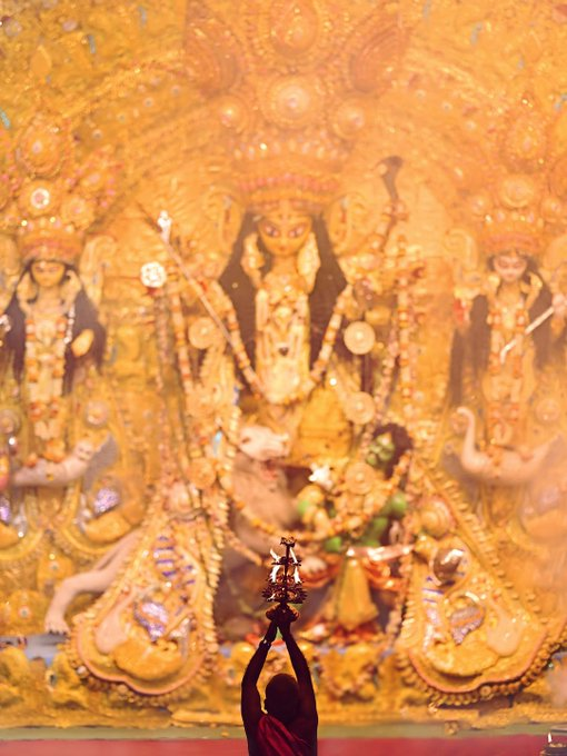 Maha Ashtami Draws Millions to Durga Puja Rituals Across India and Diaspora. Watch Pics...