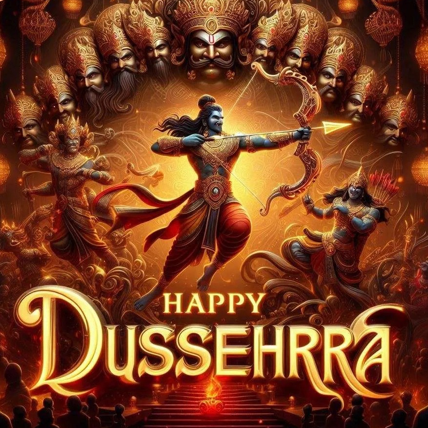 Best Happy Dussehra Wishes, Quotes, Greetings & Messages to Share on Insta/FB/ WhatsApp 1 Best Happy Dussehra Wishes, Quotes, Greetings & Messages to Share on Insta/FB/ WhatsApp