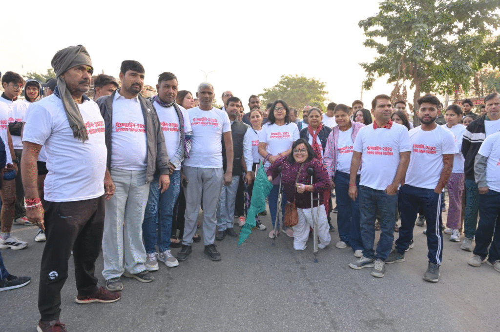 Preranathon 2025 in Jaipur Spreads Awareness on Health, Fitness, De-Addiction and Traffic Safety...