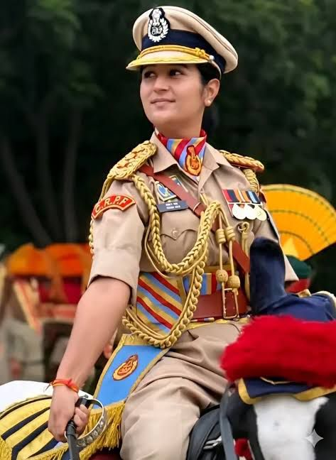 Simran Bala Makes History As First Woman To Lead All Male CRPF Contingent On Republic Day