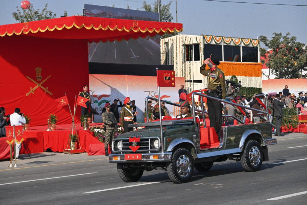 Jaipur Turns into a Battlefield of Pride as Indian Army Celebrates 78th Army Day. Watch Pics...