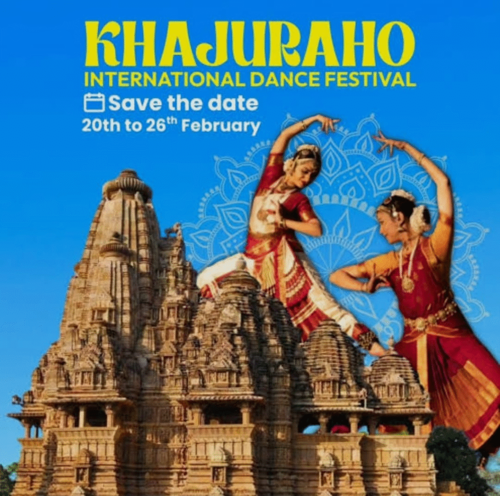 The 52nd Khajuraho Dance Festival 2026: Where Classical Dance Meets Timeless Temple Grandeur 1 The 52nd Khajuraho Dance Festival 2026: Where Classical Dance Meets Timeless Temple Grandeur
