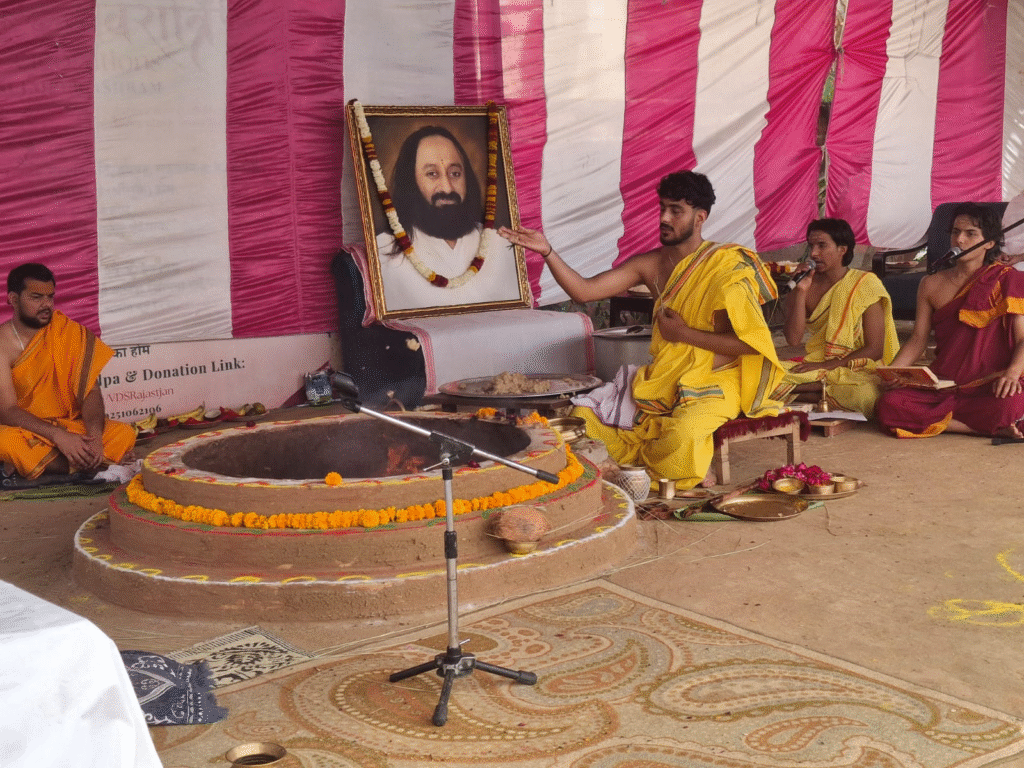 Grand Chaitra Navratri Celebrations: The Art of Living Enlivens India’s Vedic Heritage