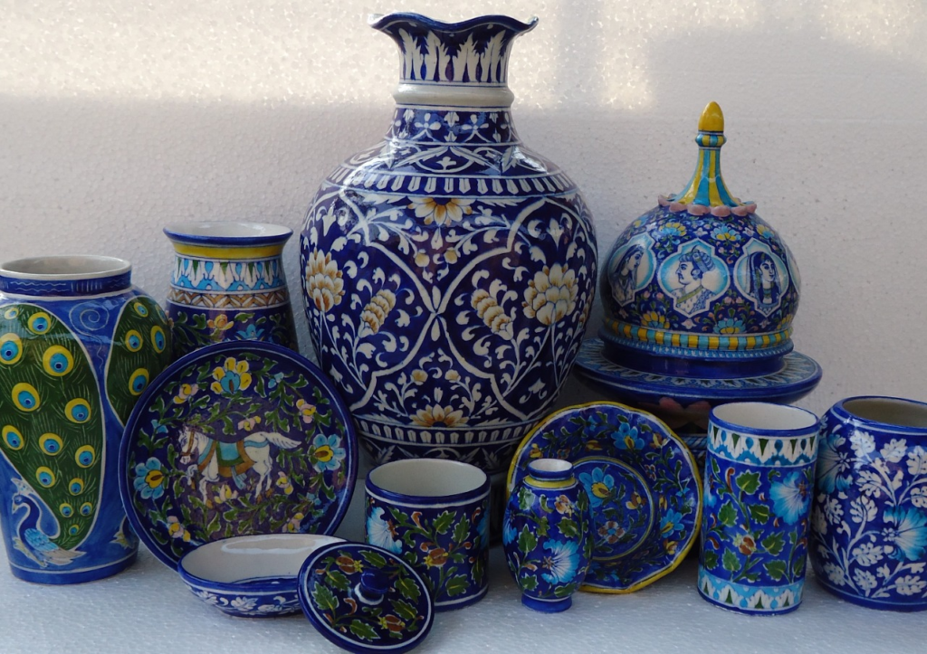 Blue Pottery of Rajasthan: A Timeless Craft in Shades of Blue