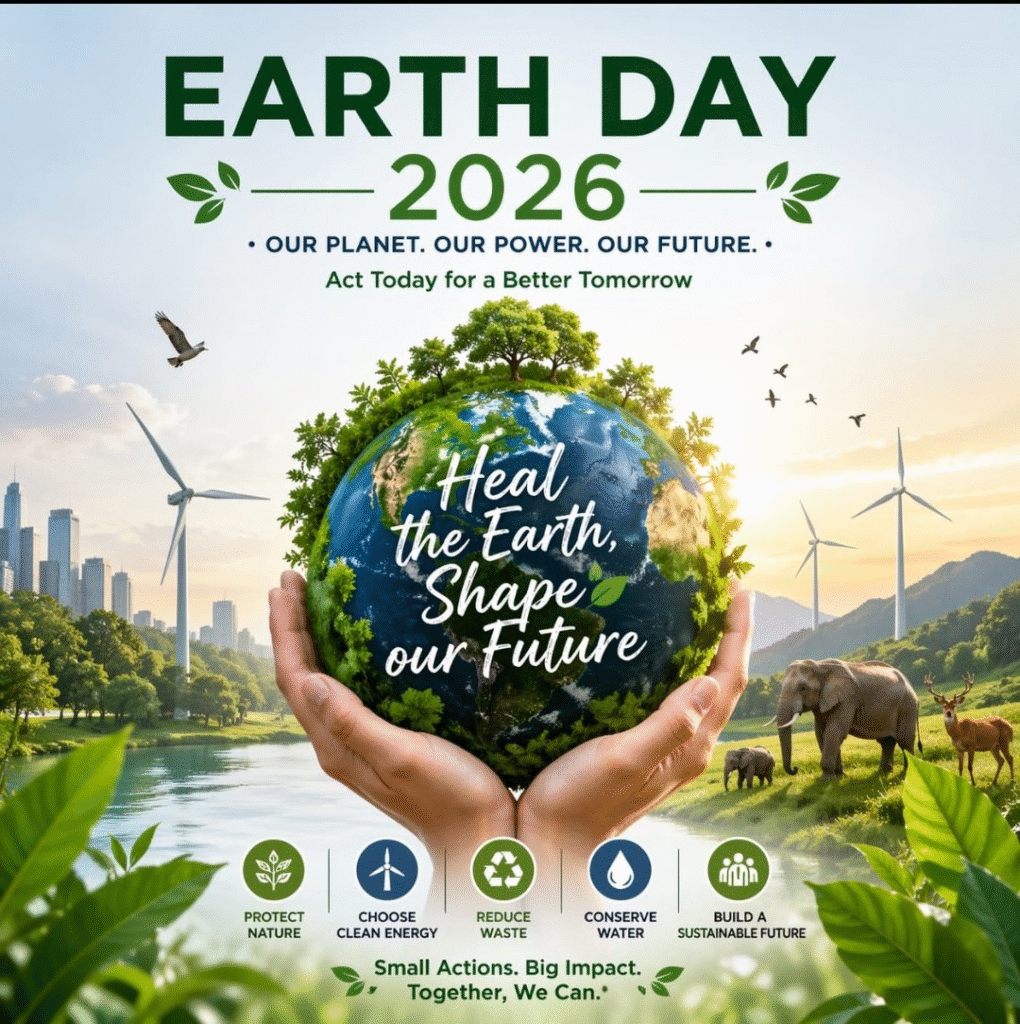 Earth Day 2026: Our Power, Our Planet – The Day We Reclaim Our Future