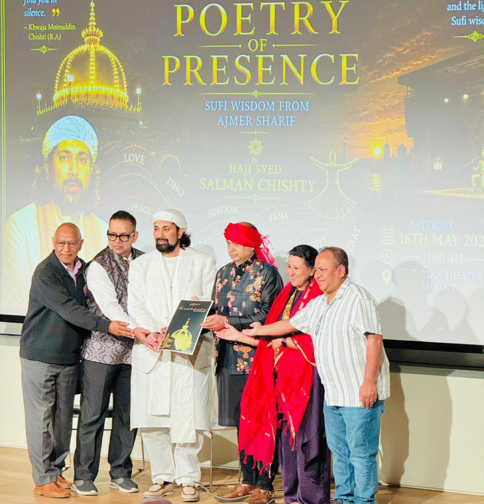 Haji Syed Salman Chishty Brings 800 Years of Sufi Wisdom to Canada Literature Festival 2026