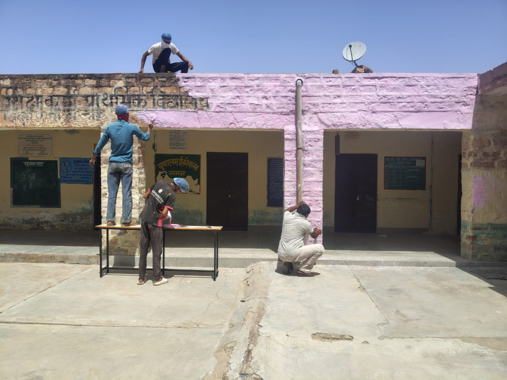 Akshaya Patra Foundation' Cleanliness and Beautification Drive Transforming Schools into Vibrant Learning Spaces