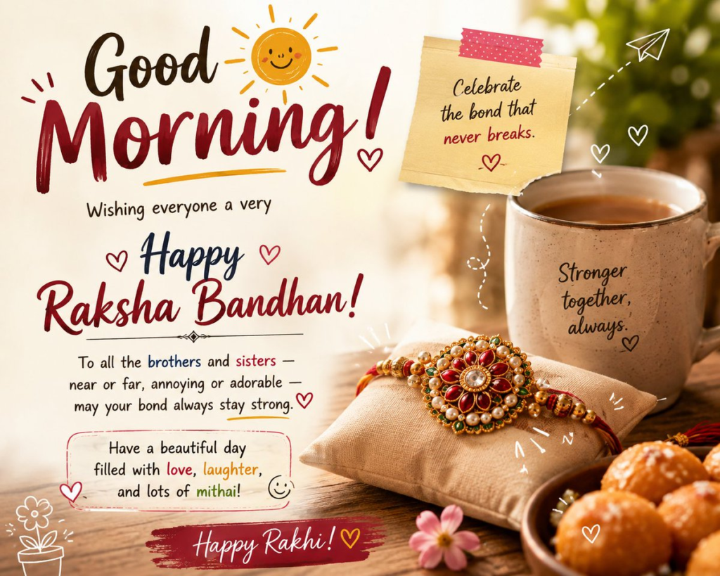 Happy Raksha Bandhan 2026: Best Wishes, Quotes, Images, Messages and Greetings to Share with Brothers and Sisters