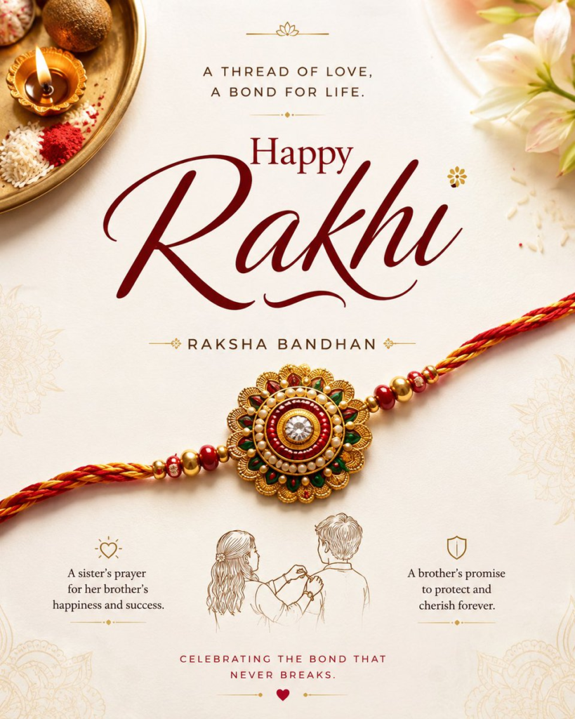 Happy Raksha Bandhan 2026: Best Wishes, Quotes, Images, Messages and Greetings to Share with Brothers and Sisters
