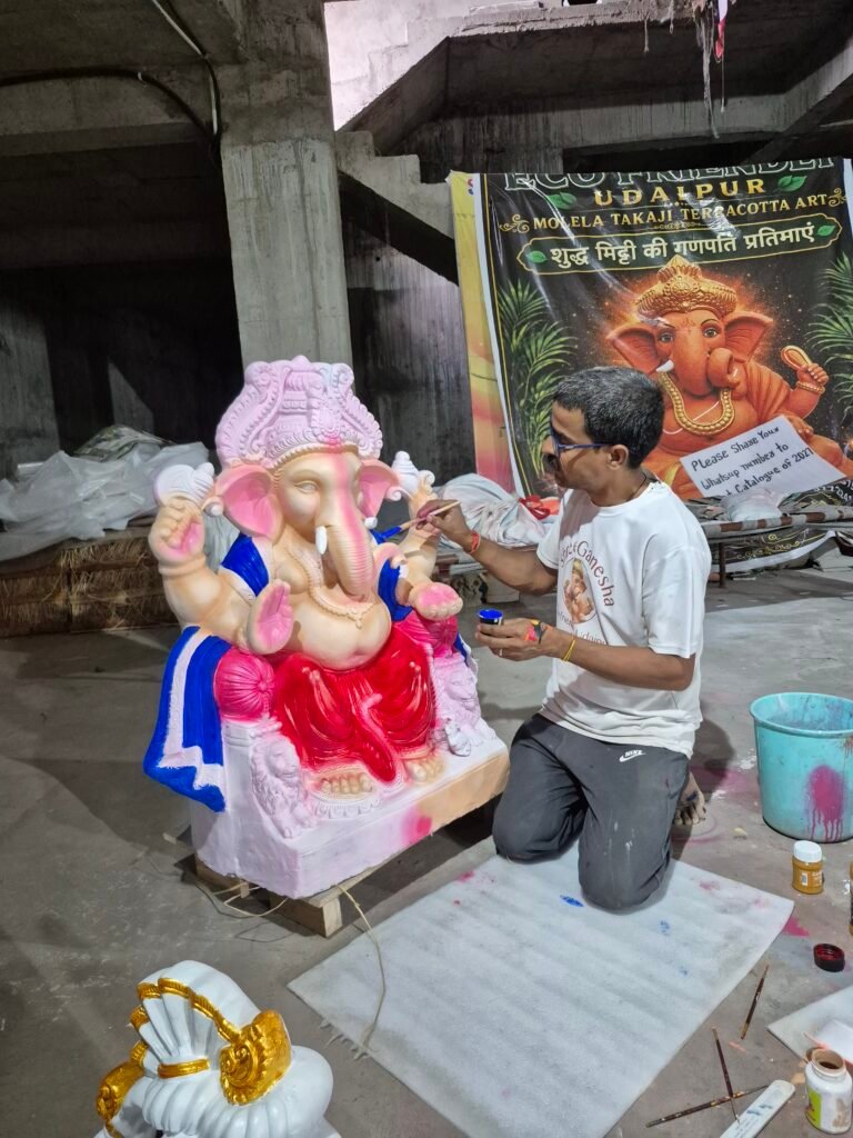 Clay, Craft and Devotion: How a Molela Family Keeps Eco-friendly Ganesh Tradition Alive