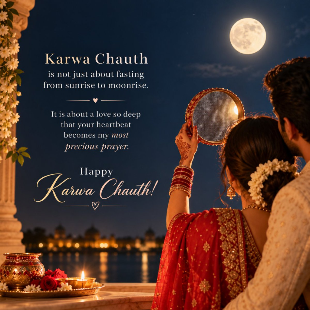 Happy Karwa Chauth 2026 Wishes Images, Quotes, Messages and Greetings